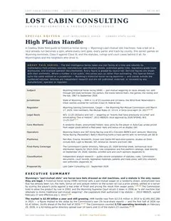 High Plains Handle, page 1