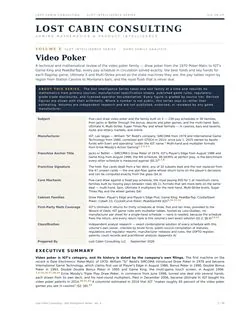 Video Poker, page 1