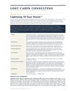 Lightning 10 Year Storm, page 1