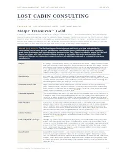 Magic Treasures Gold, page 1